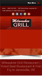 Mobile Screenshot of milwaukeegrill.com
